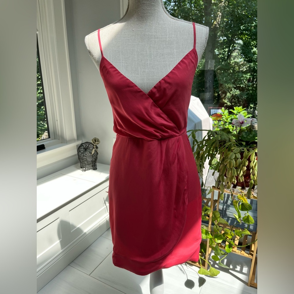 Lavender Brown cami mini dress